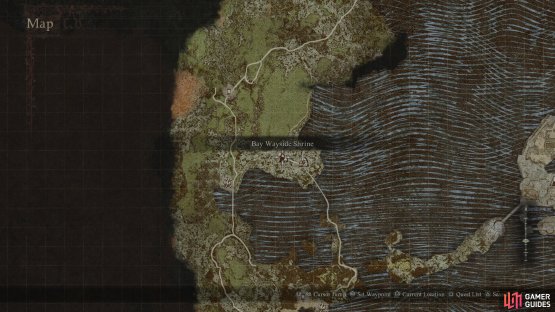 The Bay Wayside Shrine has a Wyrmslife Crystal, but you will need to return several times to buy items.