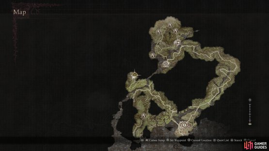 asking to meet up at some ruins far to the northwest of Vernworth.