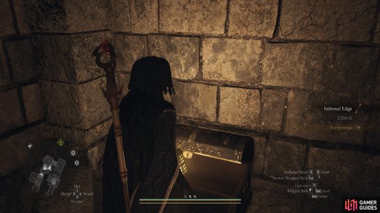 If you complete the Tolled To Rest Quest, you can access the locked door in the Ancient Battlefield Castle for an incredibly good Mystic Spearhand weapon.