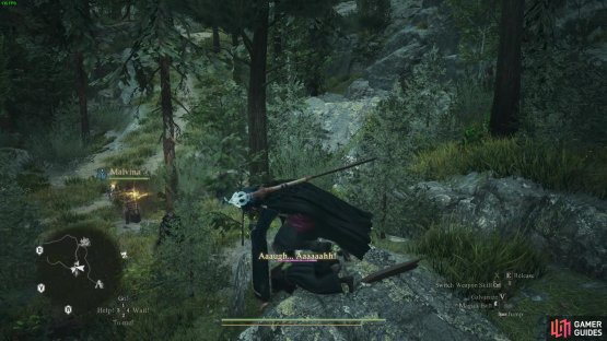 When you have her spell-casting disabled, it&rsquo;s time to spear her to the floor and detain the rogue wizard.