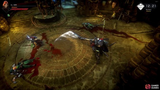 The Torn Colossus can also perform a sweep with its sword, often served for giving players a rude awakening if they think they&rsquo;re safe behind the beast.