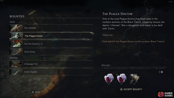 Randolph offers several bounties and challenges that can help you earn coin and progress.