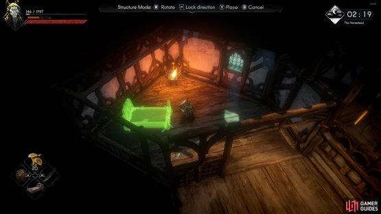 This will give you an outline of the furnishing where you can move and rotate it where you want.