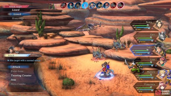Short-ranged characters won&rsquo;t be able to hit enemies in the back row.