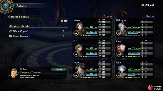 Certain enemies will drop their respective Beigoma upon defeating them in battles.