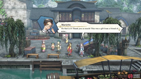 Recruiting Mariette will allow you to build a library