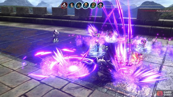 Nebula Ray is Narungarde&rsquo;s deadliest attack, hitting the whole party