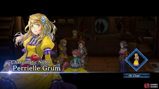 Perrielle will join your party at the end of the story mission.