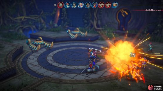 Spy Orbs are annoying, since they can instantly Self-Destruct on their first turn.