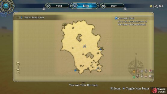 Head to the Great Sandy Sea