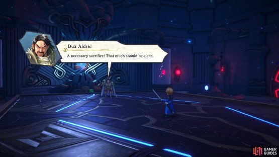 Pay close attention to Dux Aldric’s comments.