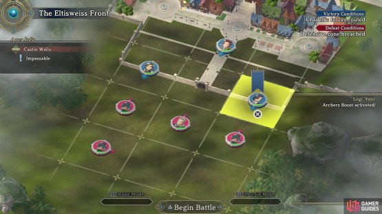 Move your legion across the field carefully.