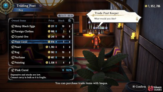The arrows at the posts reflect increases and decreases over the base price at that post only.