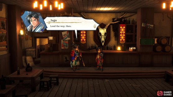 Inside, you&rsquo;ll find Iugo, who will join after a short conversation.