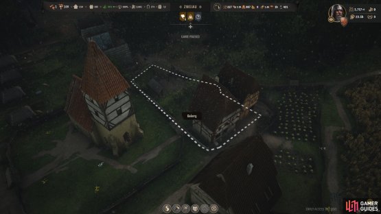 Bakeries are easily the best development in Manor Lords for managing food supply among all developments available.