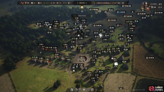 You can check where your population works easily by pressing the tab key and overviewing your settlement.