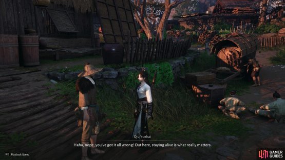 Speak to this guy in Heavenly Pier to start the quest to unlock Heavenly Snatch. Image via Gamer Guides / NetEase.