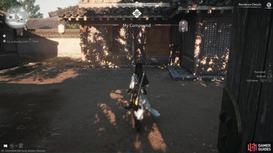 After renting a property, you can ten teleport and enter the player housing area. Image via Gamer Guides / NetEase.