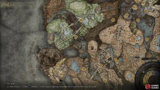 Head to this location on the map
