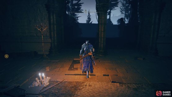 After defeating Count Ymir, head into the graveyard to the west.