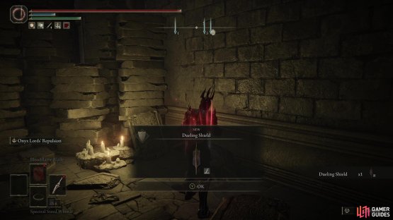 to find the Dueling Shield