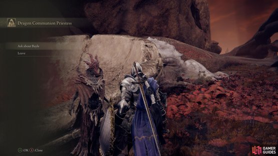 At the Communion, you&rsquo;ll find the Priestess standing in front of the Altar. Join the Communion to progress the quest.