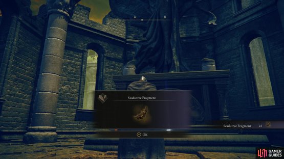 to find the Scadutree Fragment sitting inside the Church Of The Crusade