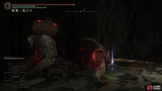 and make your way over to the end of the path to find the Smithscript Cirque.