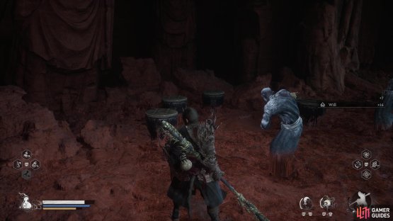 to find the fourth Awaken Wine Worm behind a group of enemies.