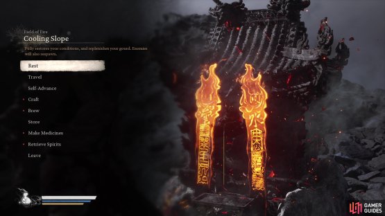 Start at the Cooling Slope Shrine