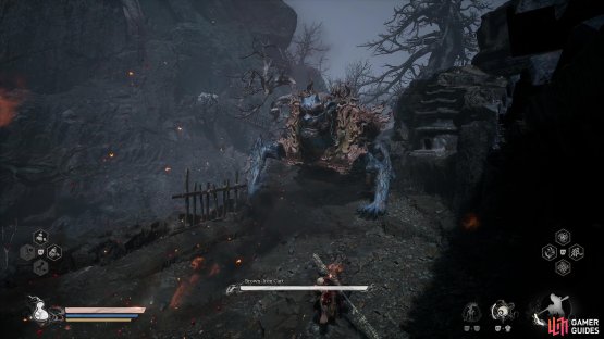 to find the Brown Iron Cart