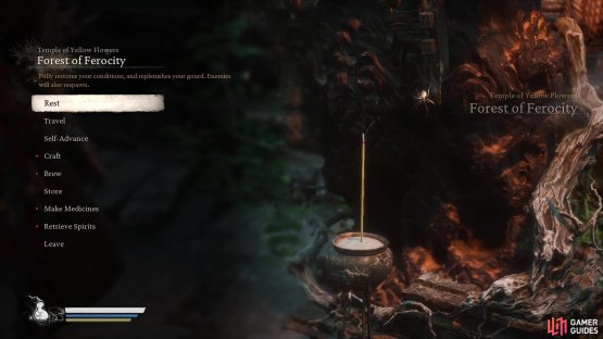 Start at the Forest of Ferocity Shrine