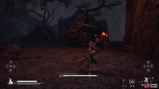 You can&rsquo;t miss the Crimson-Silver Cart following the Emerald Hall Shrine.