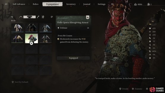 such as the Folk Opera Armor Set.