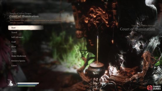 Start at the Court of Illumination Shrine