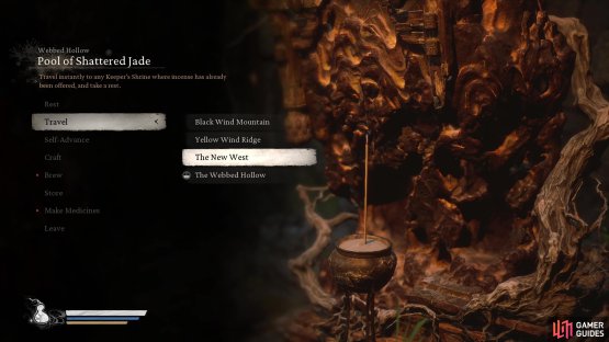 Head to the Pool of Scattered Jade Shrine