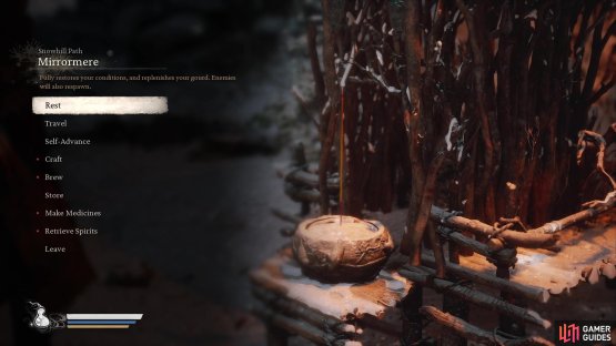Head to the Mirrormere Shrine
