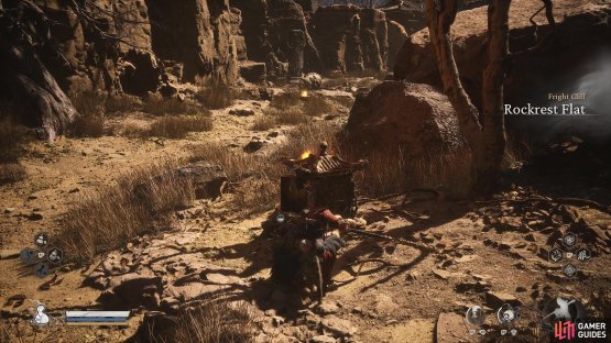 Start at the Rockrest Flat Shrine