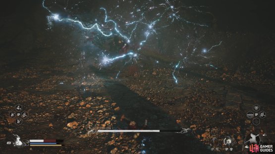 Beware of its Shock AoE attacks!