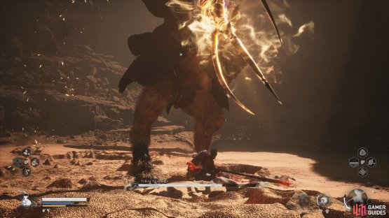 Look for the charged Trident to know when the Stab attack is coming.