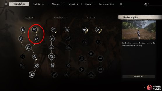 Upgrading your dodge is one of the best things you can do in Black Myth: Wukong.