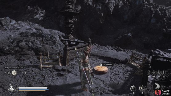 to find the third meditation point.