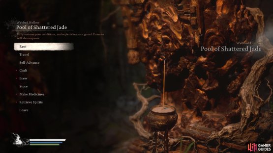 Start at the Scattered Pool of Jade Shrine