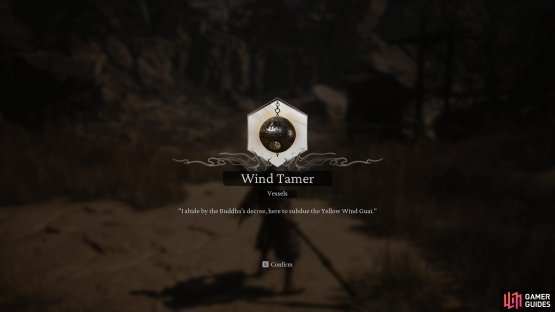 You&rsquo;ll get the Wind Tamer Vessel upon his death that will make the Yellow Wind Sage much easier.