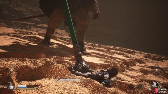 If you get hit by the Vital Stab attack, you&rsquo;ll take significant damage.