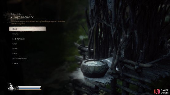 Start at the Zodiac Village Shrine