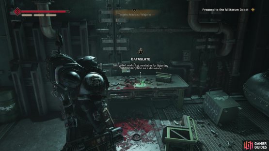 The location of the Dataslate &ldquo;Missing Servo-Hauler&rdquo;.