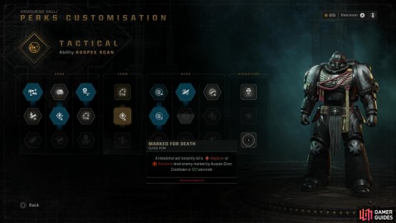 and some class perks have differing functionality depending on the target&rsquo;s threat level.