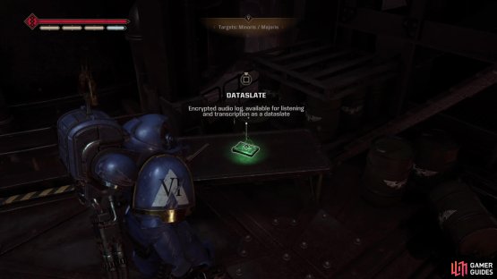 The location of the Dataslate &ldquo;Admiration of Promethium&rdquo;.