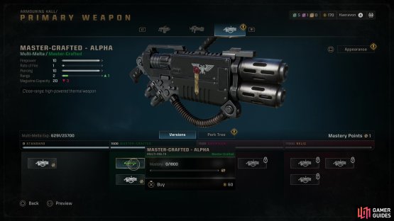 You can use Requisition to buy new cosmetics, weapon variants, and class perks.